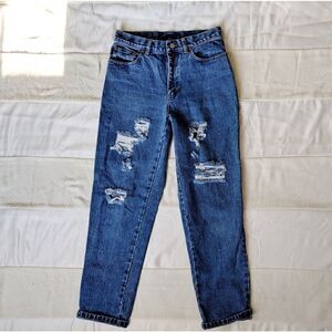 Vintage Lauren Ralph Lauren Distressed Mom Jeans